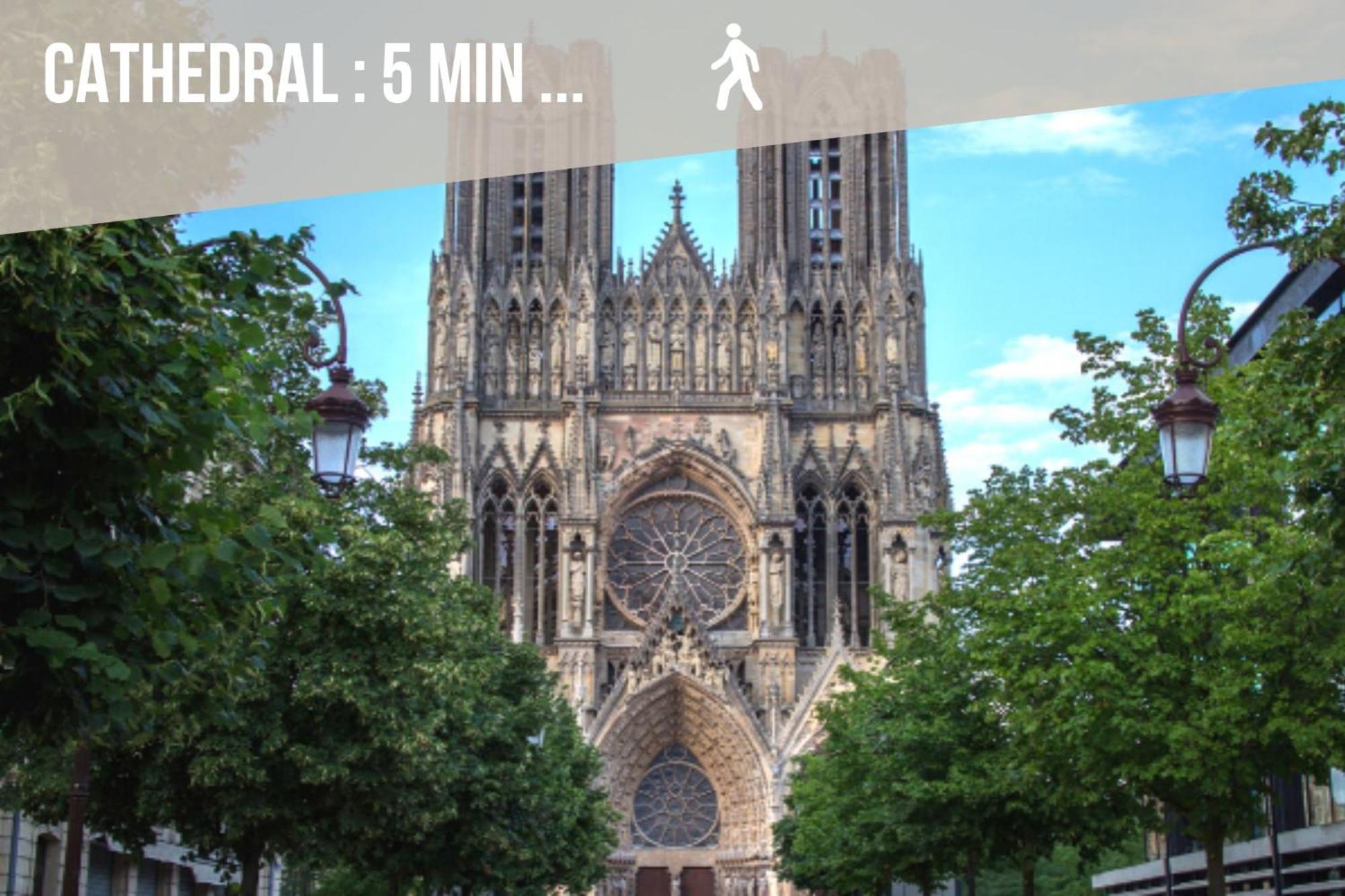 Appartement Centre - Parking - Cathedrale Reims